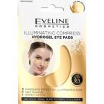Eveline Gold Illuminating Compress Máscara Hidrogel Olhos 2 Unidades