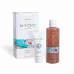Miyoko Coral Affair Pack Gel de Banho Esfoliante 200ml + Loção Corporal 75ml Coffret