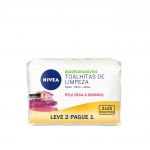 Nivea Biodegradable Refreshing Cleansing Wipes Dry/Sensitive Skin 2x25