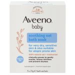 Aveeno Baby Eczema Therapy Soothing Bath Treatment 5 Saquetas