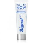 Signal White Now Sensitive Dentífrico Branqueador Dentes Sensíveis 75ml