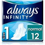 Always Infinity Normal Size 1 Pensos Higiénicos 12 Unidades