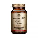 Solgar Vitamin D3 2200 IU 100 Cápsulas