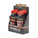 Crown Sport Nutrition Energy Gel + Cafeína 40g 12 Unds Cola