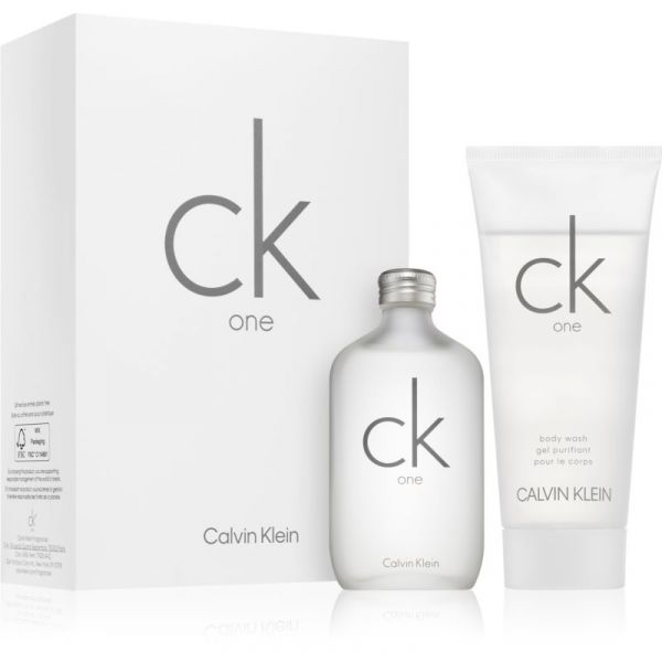 Calvin Klein One Eau de Toilette 50ml + Gel de Banho 50ml Coffret  (Original)