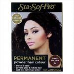 Sta Soft Fro Tinta Permanente Powder Hair Color 74 Dark Brown (8 G)