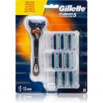 Gillette Fusion5 Proglide Máquina de Barbear + Lâminas de Reposição 10 Unidades