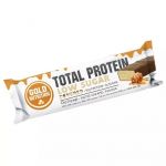 Gold Nutrition Total Protein Bar Low Sugar Covered 15 Unds 30g Caramelo Salgado