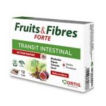 Ortis Frutas & Fibras Forte Ação Rápida 12 Cubos
