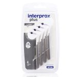 Dentaid Interprox Escova Plus X-Maxi Soft Cinza 4 Unidades