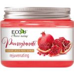 Eco U Pomegranate Sugar Jelly Face Scrub Rejuvenating 140g