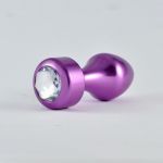 Lovetoy Plug Anal Púrpura Rosebud com Joya LO-RO-L005