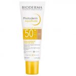 Protetor Solar Bioderma Photoderm Aquafluide SPF50+ Tom Dourado 40ml