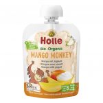 Holle Bio Saqueta Iogurte e Fruta Mango Monkey 8M+ 85g