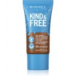 Rimmel Kind & Free Maquilhagem Hidratante Leve Tom 601 Soft Chocolate 30ml