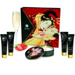 Shunga Kit Secret Geisha Morango Champagne D-211490