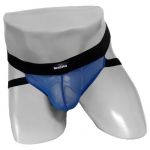 Macho Underwear Macho Mx22Nb Suspensorio Rejilla Azul L/Xl