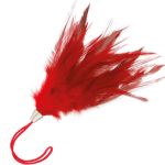 Ohmama Pluma Estimuladora Roja 13 cm