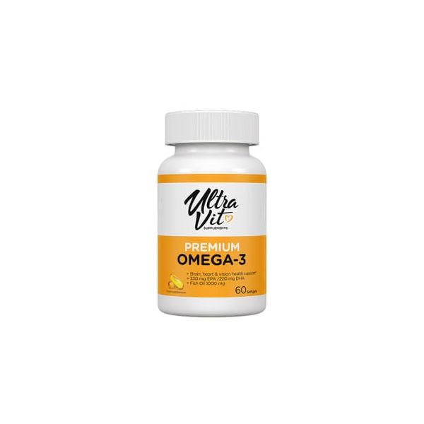 Vplab Nutrition Ultravit Premium Omega-3 60 Pérolas | KuantoKusta