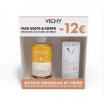 Vichy Capital Soleil UV-Age Daily Fluido Antifotoenvelhecimento SPF50+ 40ml + Água de Proteção Solar 200ml Coffret
