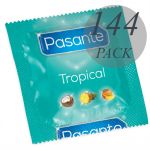 Pasante Preservativos com Sabor Tropical 144 Unidades
