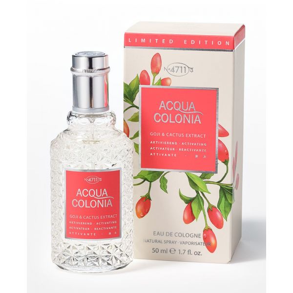 4711 Acqua Colonia Goji & Cactus Extract Man Eau de Cologne 50ml ...