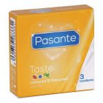 Pasante Preservativos Taste 19 cm (3 Pcs)