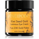 Antipodes Kiwi Seed Gold Creme de Olhos Iluminador com Ouro 30ml