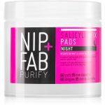 NIP+FAB Salicylic Fix Toalhetes de Limpeza para a Noite 60 Unidades
