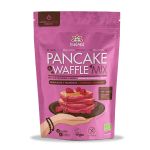 Iswari Super Vegan Pancake & Waffle Mix Beterraba e Framboesa 400g