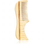 Golden Beards Eco Wood Comb 7.5cm + Moustache Wax Conjunto