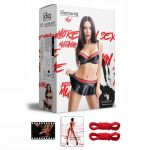 Demoniq Conjunto Mai Shibari Pack Preto - EP12425EX