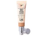 It Cosmetics CC+ Nude Glow Lightweight Foundation + Glow Serum SPF40 #med