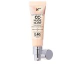 It Cosmetics CC+ Nude Glow Lightweight Foundation + Glow Sérum SPF40 #fair Light