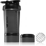 Blender Bottle Prostak Shaker de Desporto + Recipiente Coloração Black 650 ml