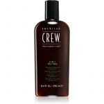 American Crew Hair & Body 3-in-1 Tea Tree Champô, Condicionador e Gel de Banho 250ml