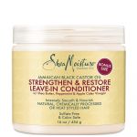 Shea Moisture Condicionador sem Enjuague Fortificante Jamaican Black Castor Óleo 454 G
