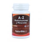 Naturbite A-z Multivitaminas e Minerais 60 Comprimidos