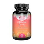 Vecos Vitamina D3 e Vitamina K2 60 Cápsulas Vegetais