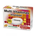 Vallesol Vitalidade Multivitaminas + Ginseng 24 Comprimidos Mastigáveis