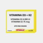 Integralia Vitamina D3 + K2 30 Cápsulas