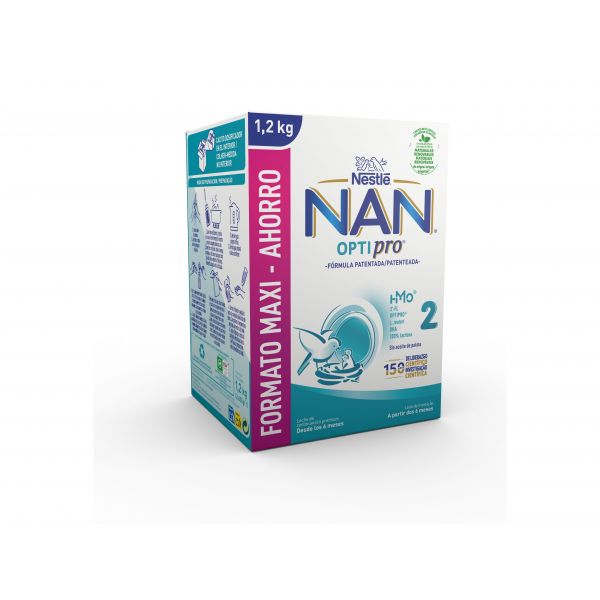 Nestlé Nan Optipro 2 1,2 Kg Formato Ahorro