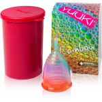 Yuuki Rainbow Jolly 1 + Cup Copo Menstrual Tamanho Large 46mm 24ml