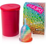 Yuuki Rainbow Jolly 1 + Cup Copo Menstrual Tamanho Small 41mm 14ml