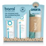 Barral Dermaprotect Creme de Banho 500ml + Creme Hidratante 400ml + Toalha de Praia Coffret