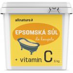 Allnature Epsom Salt Vitamin C Sal de Banho 5000g