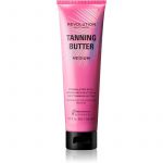 Autobronzeador Makeup Revolution Beauty Tanning Butter Manteiga Hidratante Efeito Tom Light/Medium 150ml