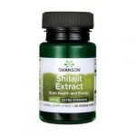 Swanson Extrato de Shilajit de Ervas Superiores Força Extra 100 Mg 30 Cápsulas Vegetais de 100mg
