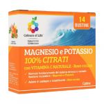 Colours of Life Magnésio e Potássio 100% Citratos + Vitamina C 14 Saquetas