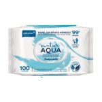 Salustar Toalha Sanita Natur Aqua 100 Unidades